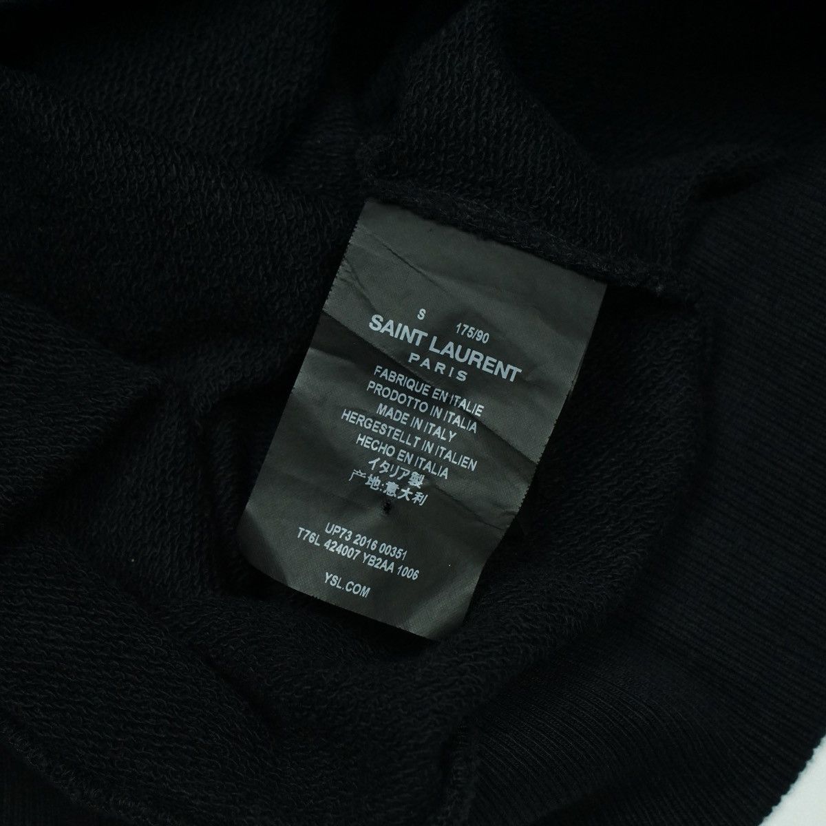 Saint Laurent Paris *NoTariff Saint Laurent Abstract Print Sweatshirt Size S / US 4 / IT 40 - 6 Thumbnail