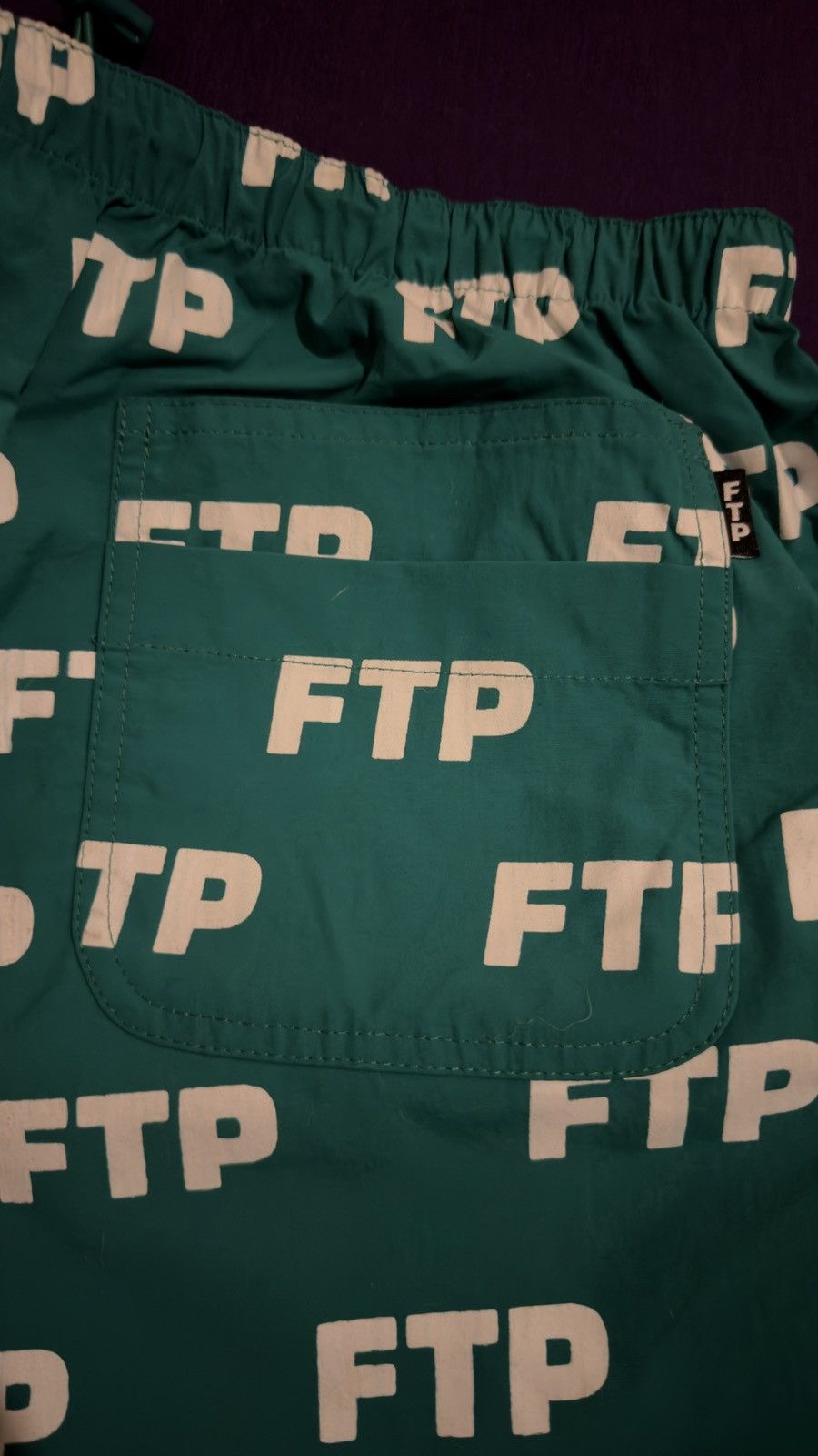 Fuck The Population FTP Anorak Pants Green Size US 36 / EU 52 - 3 Thumbnail
