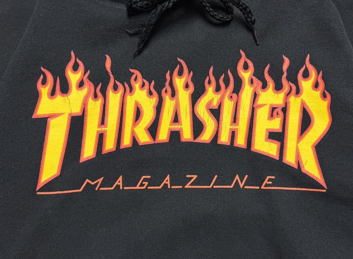 Thrasher Thrasher Magazine Cotton Hoodie Flame Logo Size US M / EU 48-50 / 2 - 7 Thumbnail