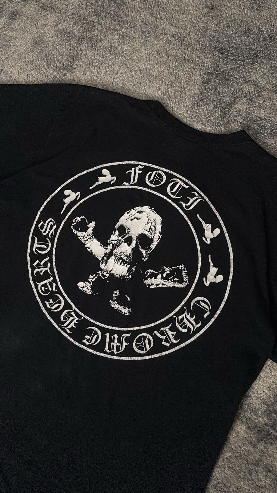 Chrome Hearts Chrome Hearts Foti skull logo tee Size US L / EU 52-54 / 3 - 4 Thumbnail