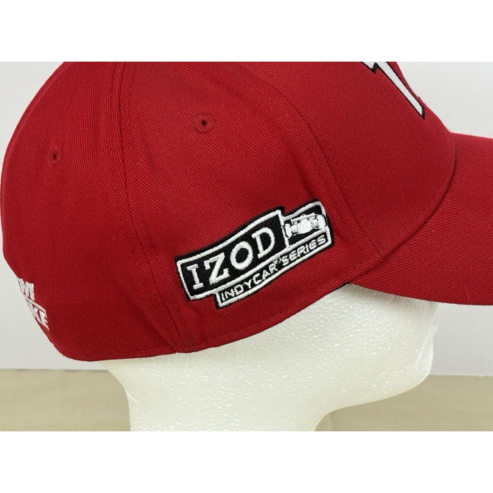 Top Of The World Team Penske #12 Will Power IndyCar Racing Hat Red OSFA Size ONE SIZE - 4 Thumbnail