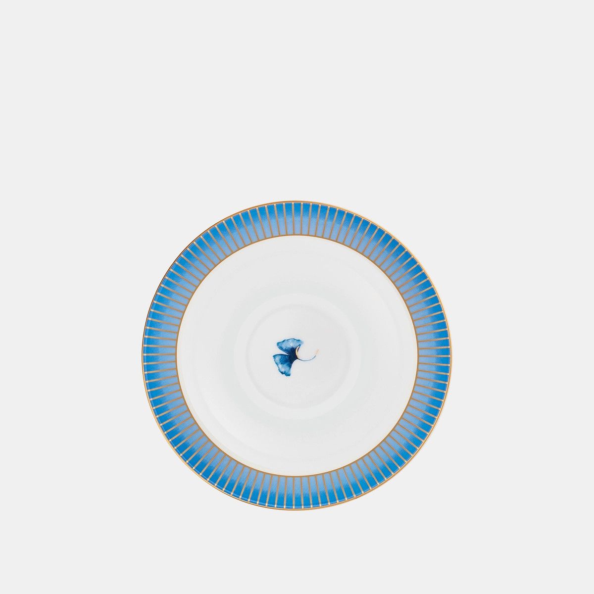 Dior o1bcso1str0225 Size:OS/ Ginkgo Cereal Bowl in Blue Size ONE SIZE - 1 Thumbnail
