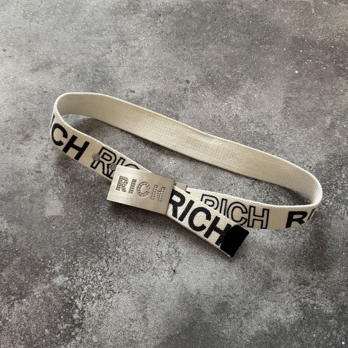 Hysteric Glamour × Japanese Brand × Vintage Richmond Y2K Vintage Opium Japan Avant Garde Cotton Belt Size ONE SIZE - 5 Thumbnail