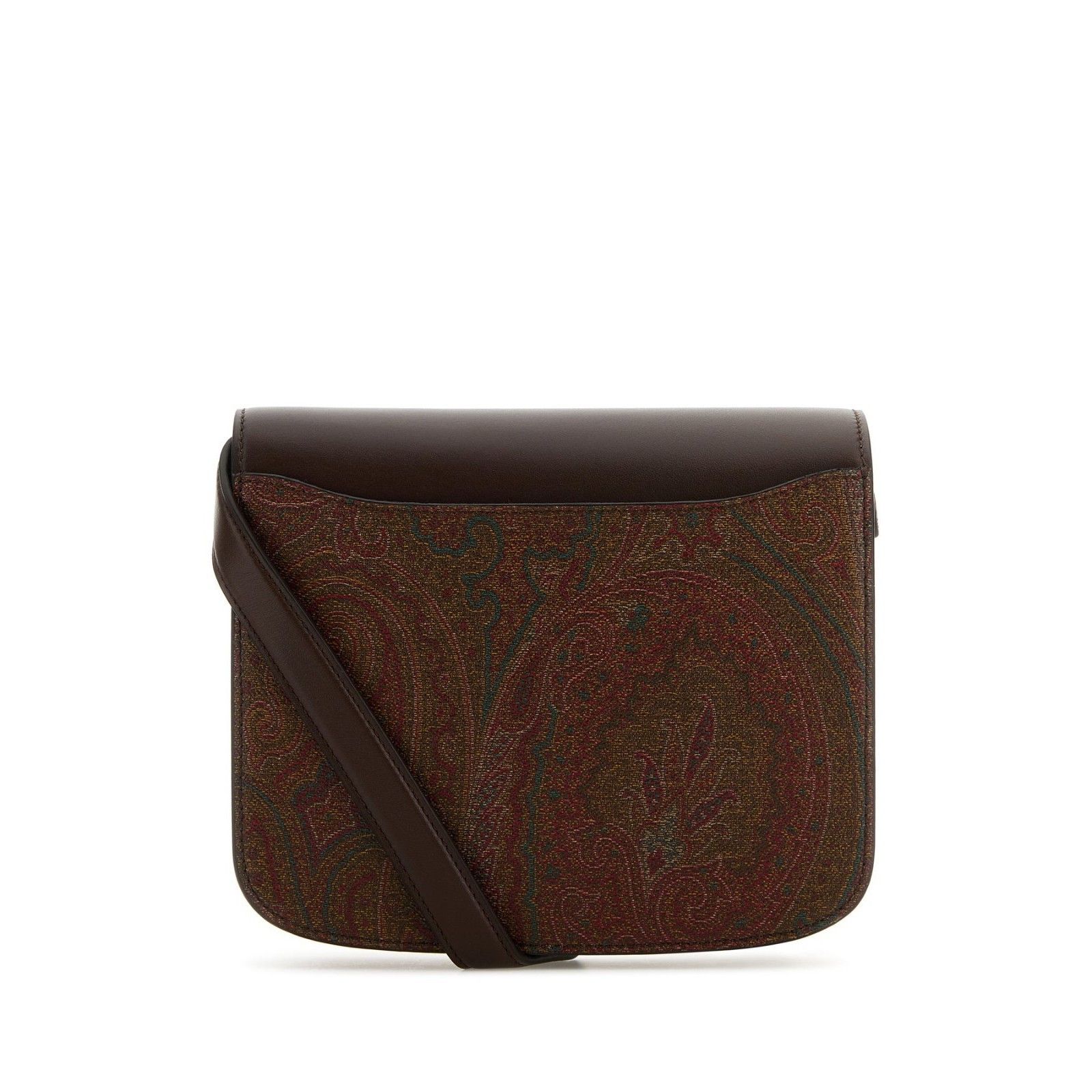 Etro ETRO Essential S Dark Brown Canvas Shoulder Bag New Size ONE SIZE - 3 Thumbnail