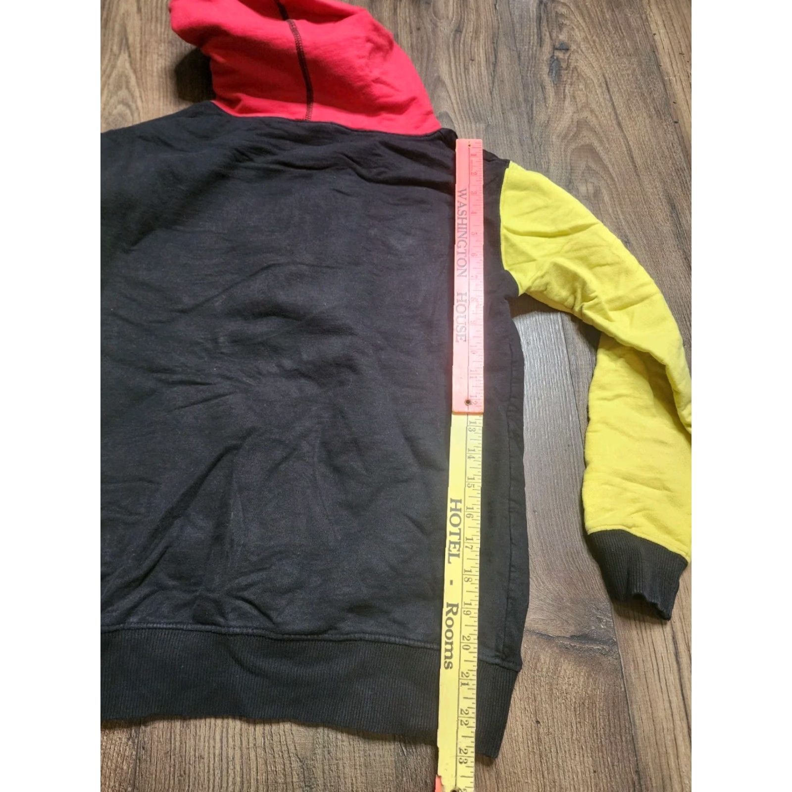 VIBE Adult M xxxtentacion Bad Vibes Forever Embroidered Colorblock Hoodie Sweatshirt Size US M / EU 48-50 / 2 - 2 Thumbnail