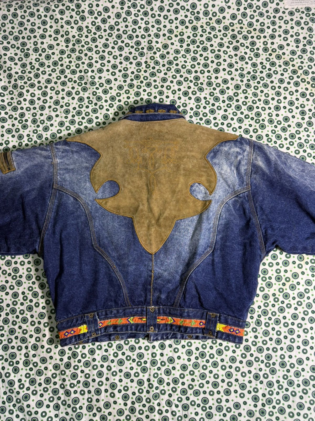 Other Vintage No! Jeans western denim jacket 80s/90s Size US L / EU 52-54 / 3 - 11 Thumbnail
