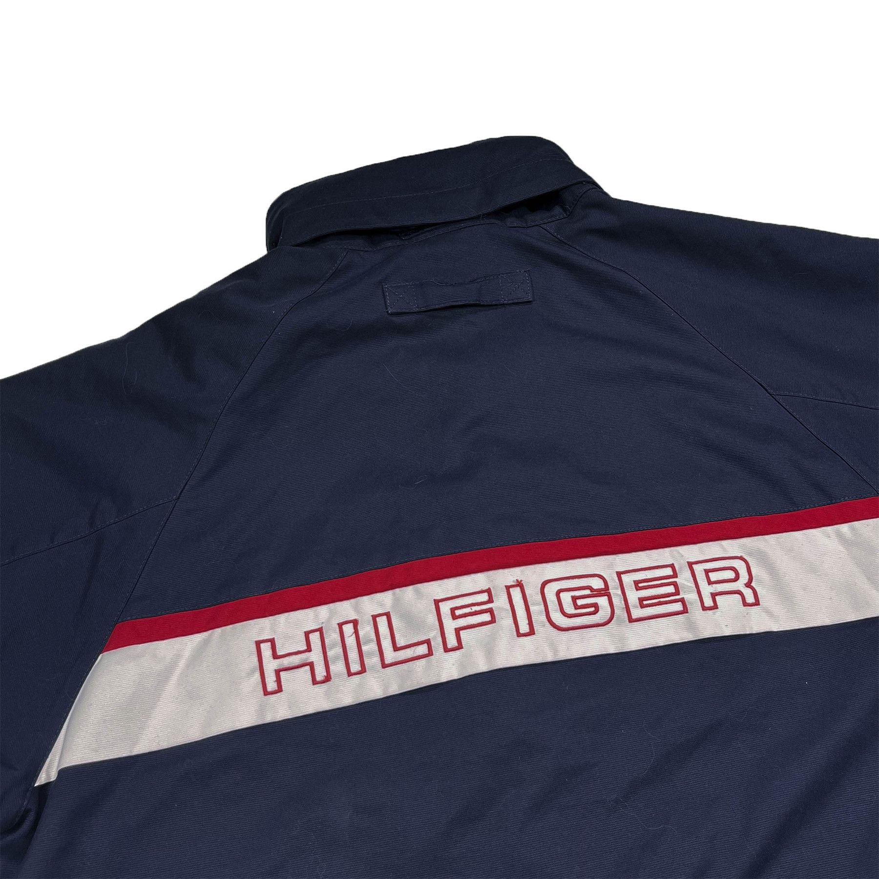 Tommy Hilfiger Vintage Tommy Hilfiger Jacket with suitable hood • L size Size US L / EU 52-54 / 3 - 8 Thumbnail