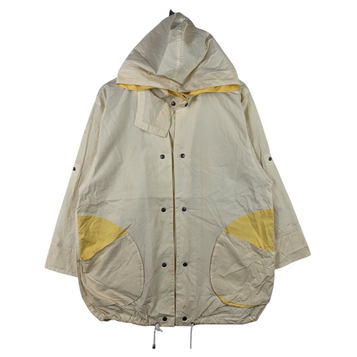 Lancel × Vintage Vintage LANCEL PARIS France Designer Light Hooded Jacket Size US XL / EU 56 / 4 - 1 Thumbnail