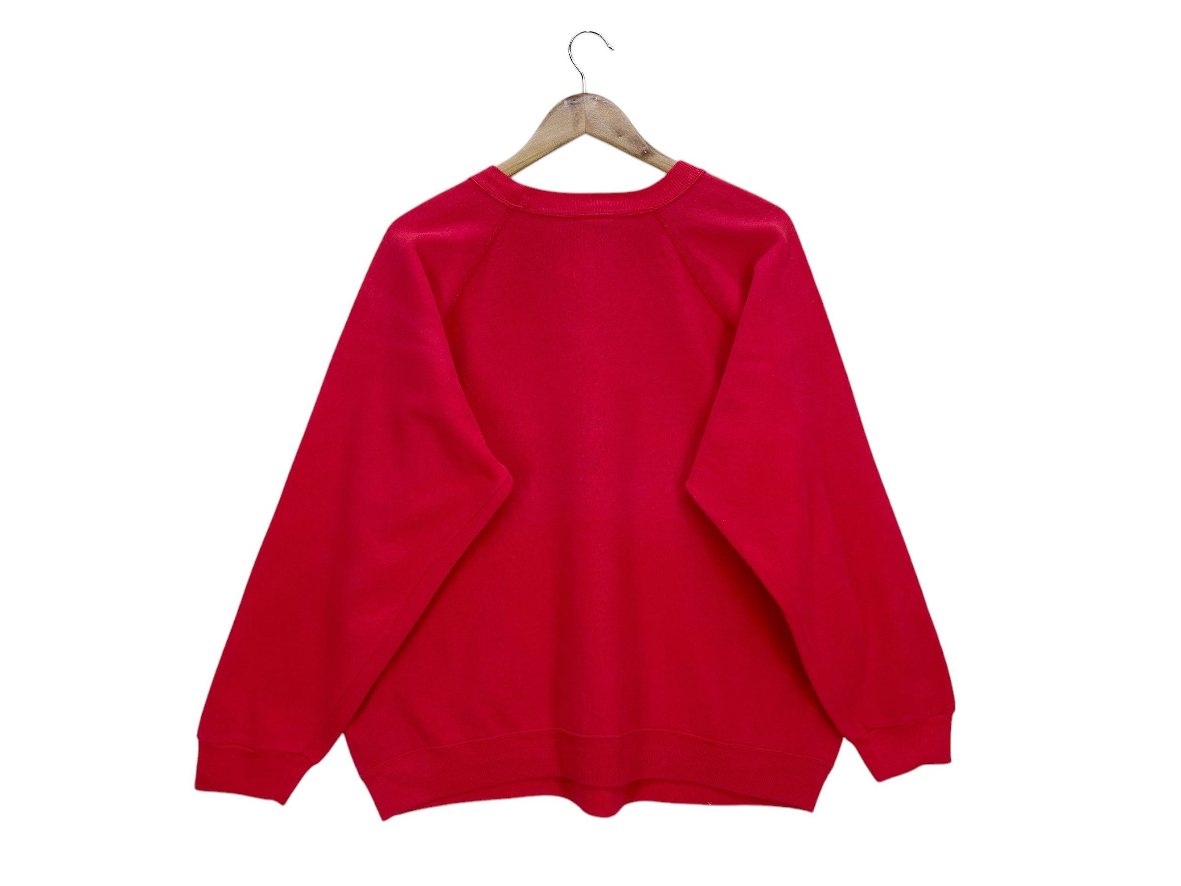 Hanes × Vintage Silver Lake Sweatshirt Vintage Red Lakeites Football Team Size US XL / EU 56 / 4 - 2 Thumbnail
