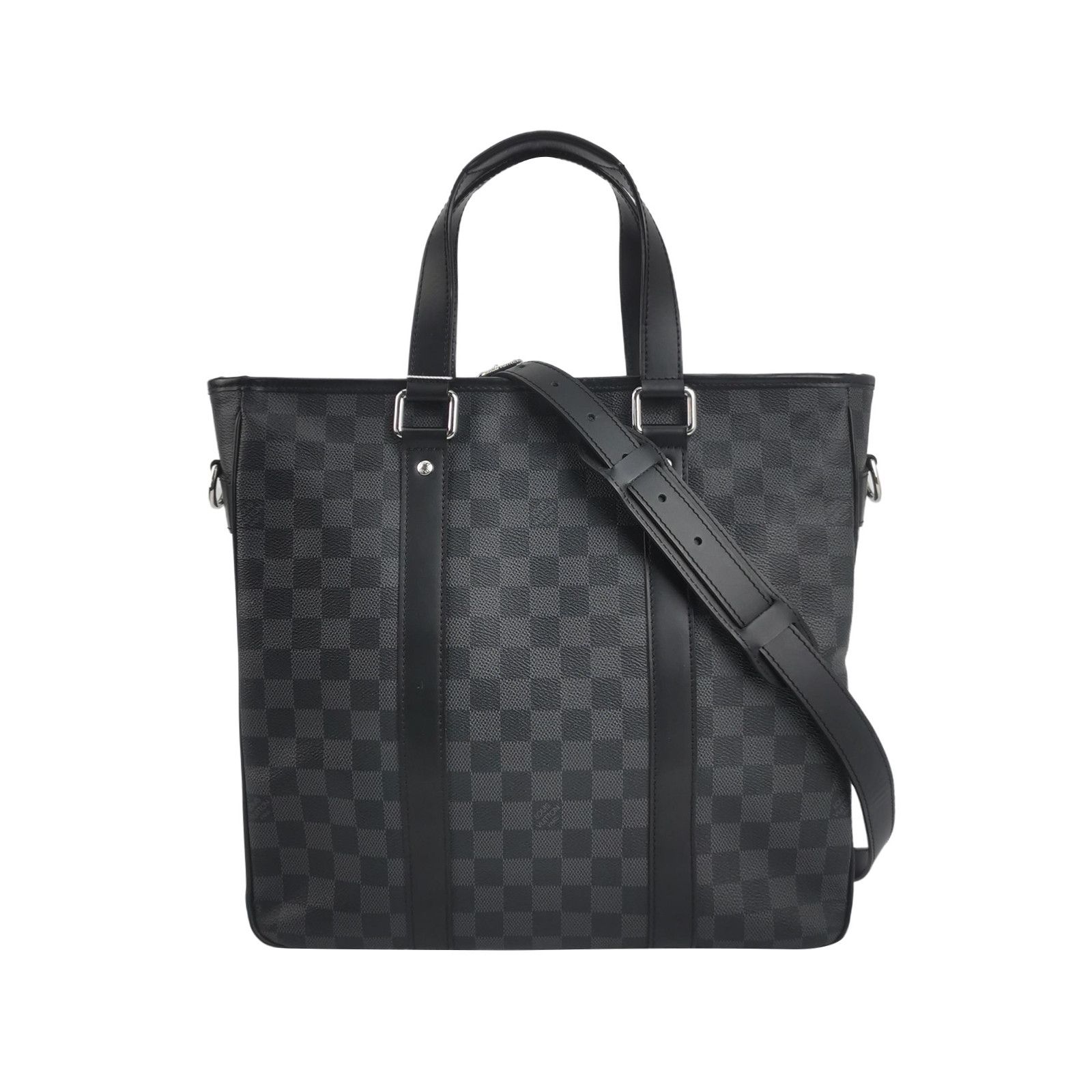 Louis Vuitton Louis Vuitton Damier Graphite Tadao Crossbody Briefcase Size ONE SIZE - 1 Thumbnail