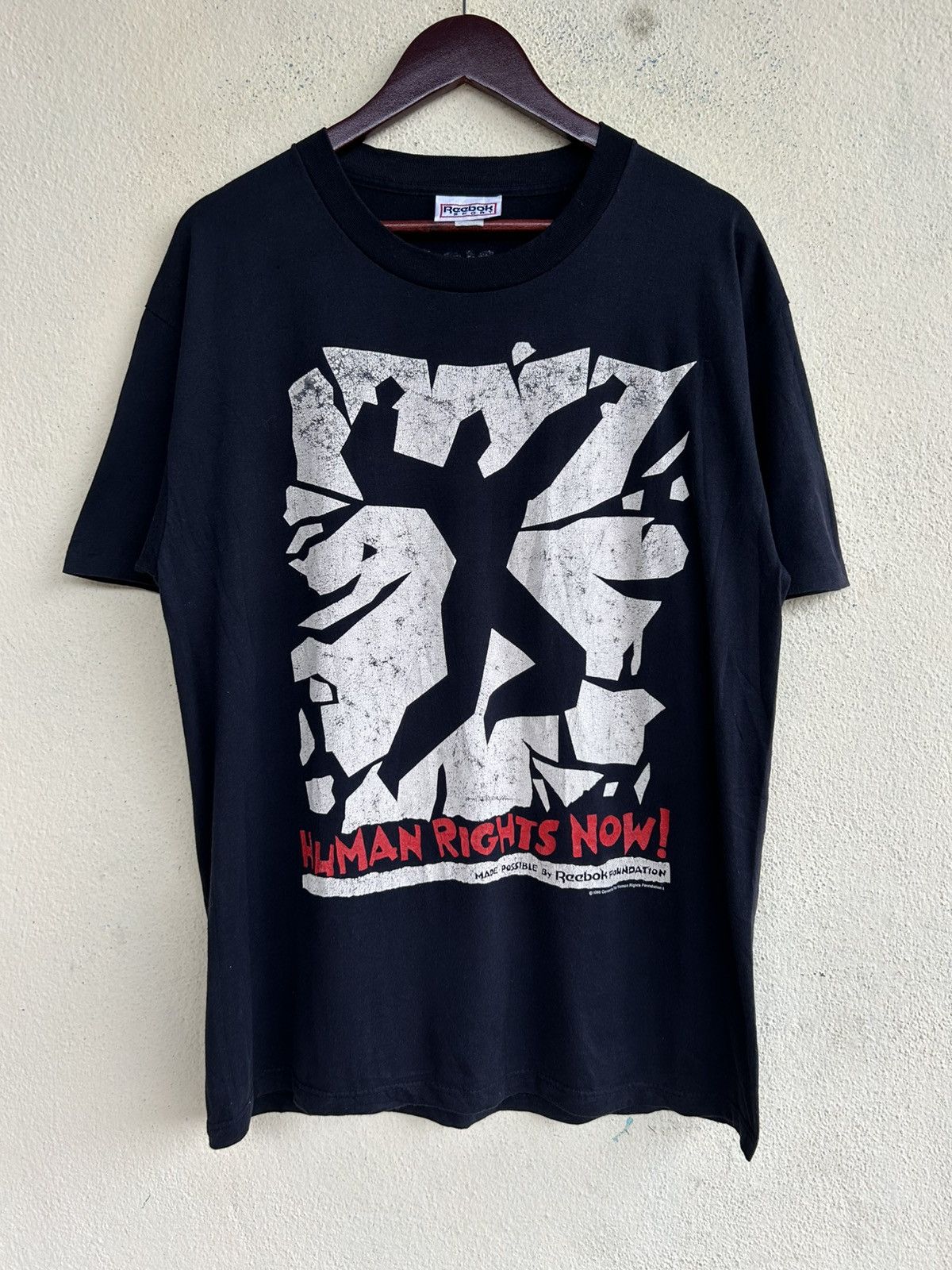 Reebok × Vintage Concerts For Human Rights Foundation World Tour 1988 Size US M / EU 48-50 / 2 - 1 Thumbnail