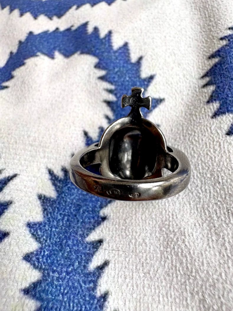 Vivienne Westwood Vivienne Westwood Vintage Punk Black Skull Ring Size ONE SIZE - 6 Thumbnail