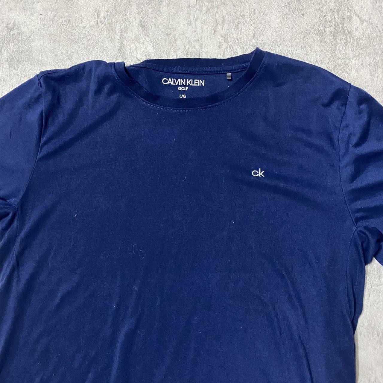 Calvin Klein Calvin Klein blue T-shirt vintage Size US L / EU 52-54 / 3 - 2 Thumbnail