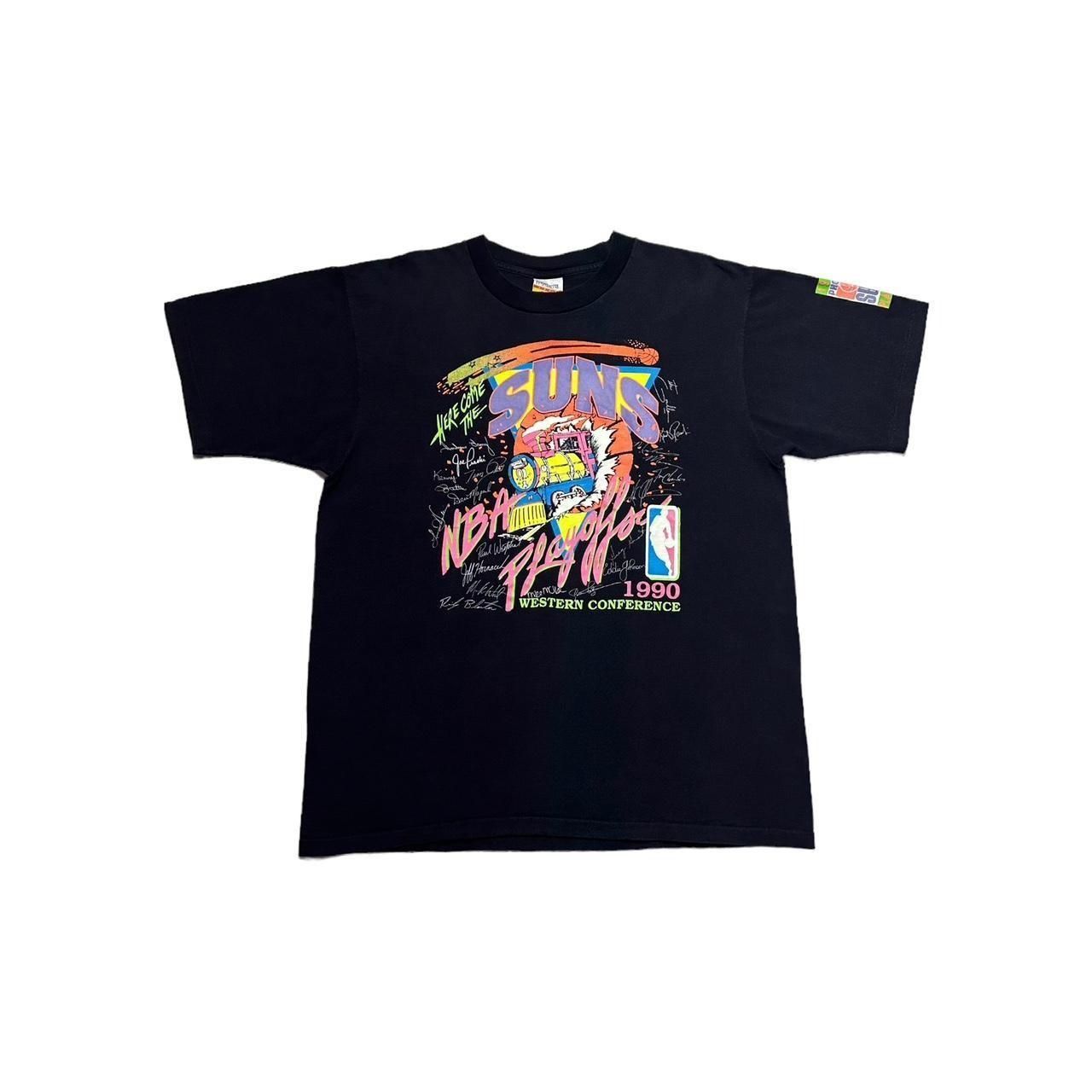 NBA × Vintage Vintage Phoenix Suns 1990 Train Breakthrough T-Shirt Size US XL / EU 56 / 4 - 1 Thumbnail