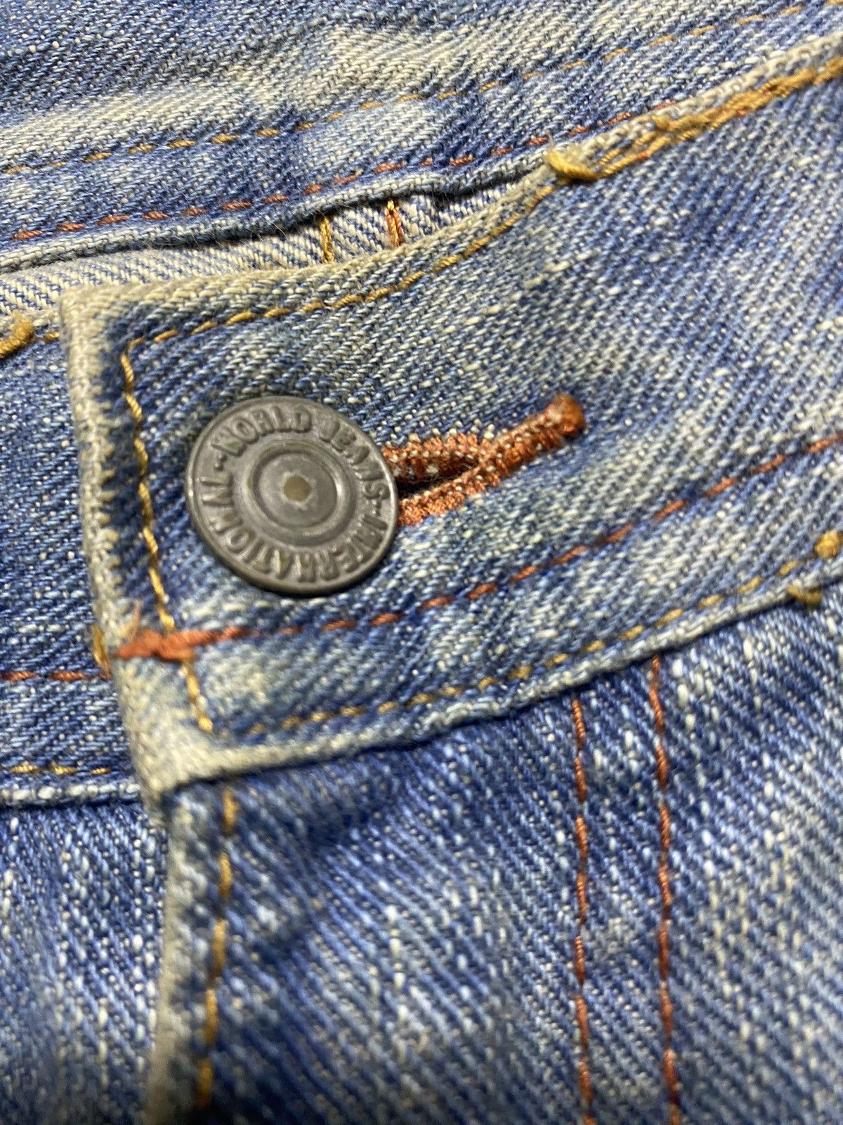 Designer × Japanese Brand GLHEART Japanese Brand Distressed Denim Jeans Limited Editio Size US 34 / EU 50 - 9 Thumbnail