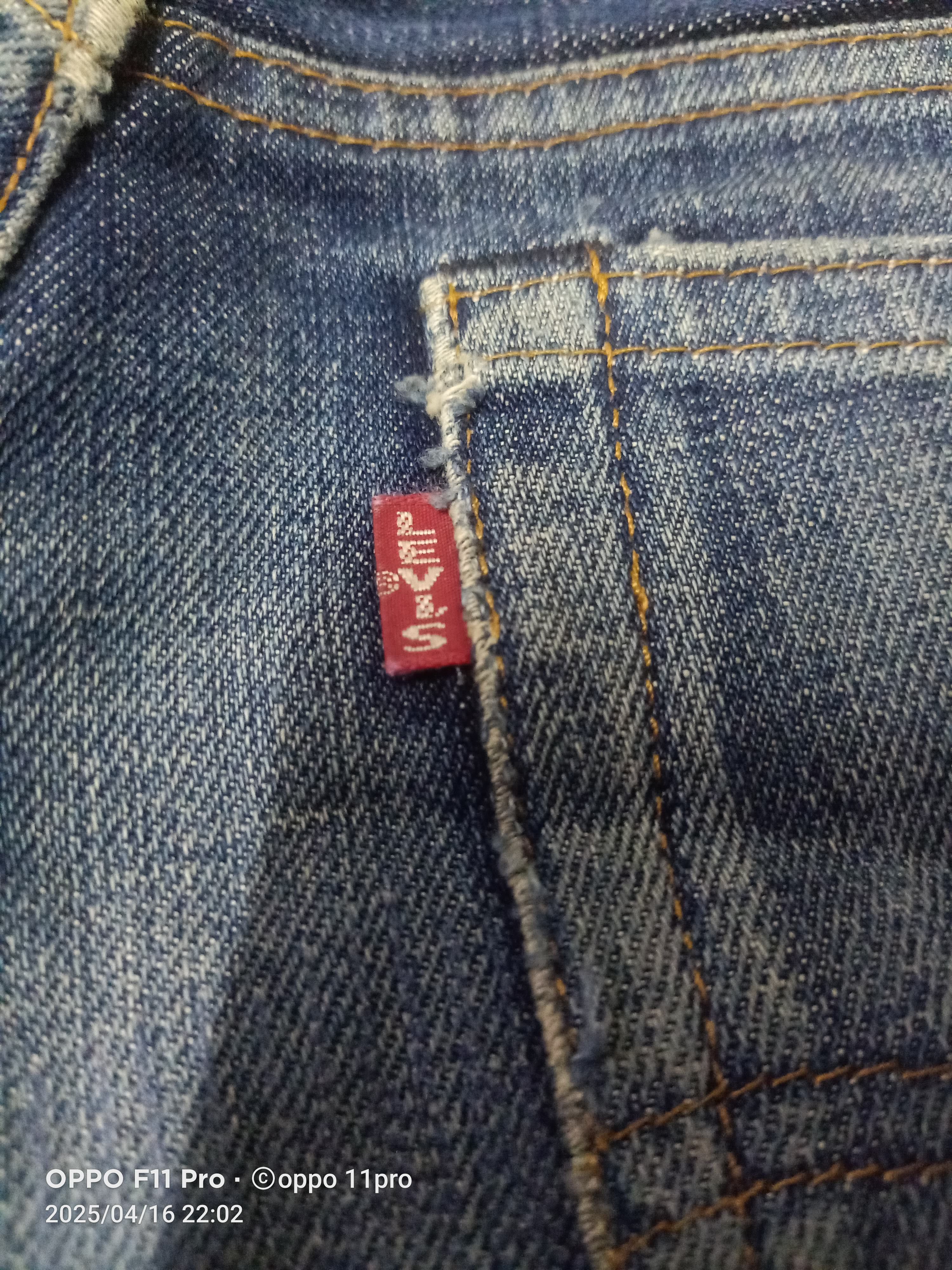 If Six Was Nine Levis Vtg LVC 517 Big E Non Selvedge Distressdenim Size US 28 / EU 44 - 16 Thumbnail