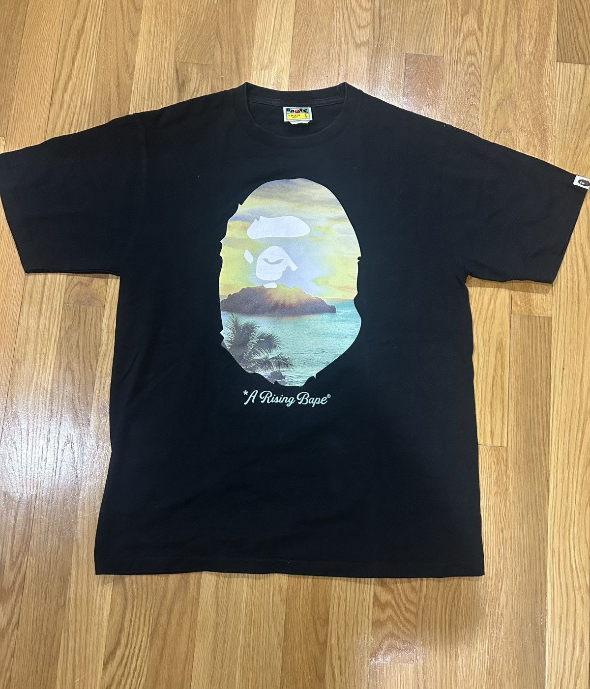 Bape BAPE A Rising Bape Tropical Photo Tee Size US L / EU 52-54 / 3 - 1 Thumbnail