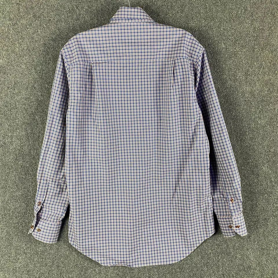 David Donahue David Donahue Shirt Men's M Button Down Plaid Long Sleeve Size US M / EU 48-50 / 2 - 8 Thumbnail