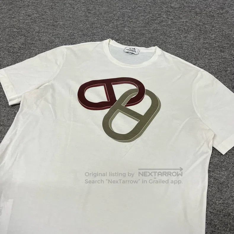 Hermes Hermes Pig Nose Short-Sleeve T-Shirt Size US XL / EU 56 / 4 - 3 Thumbnail