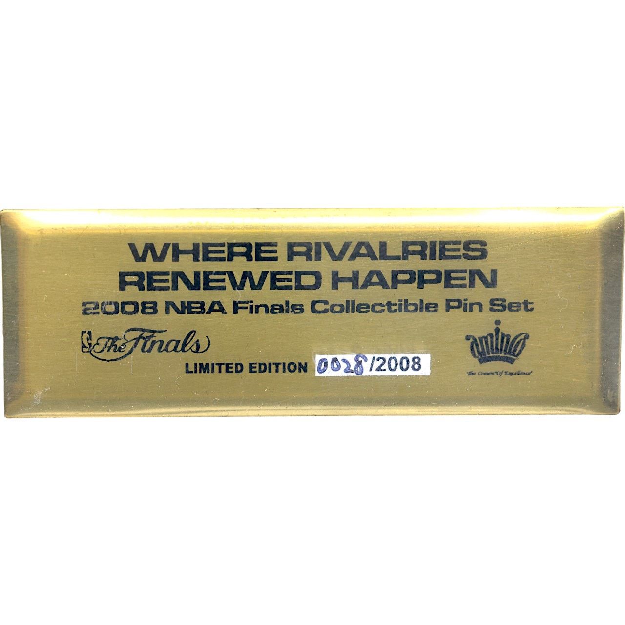 NBA NBA Finals 2008 Pin Set- Boston Celtics v LA Lakers #28/2008 Size ONE SIZE - 2 Thumbnail
