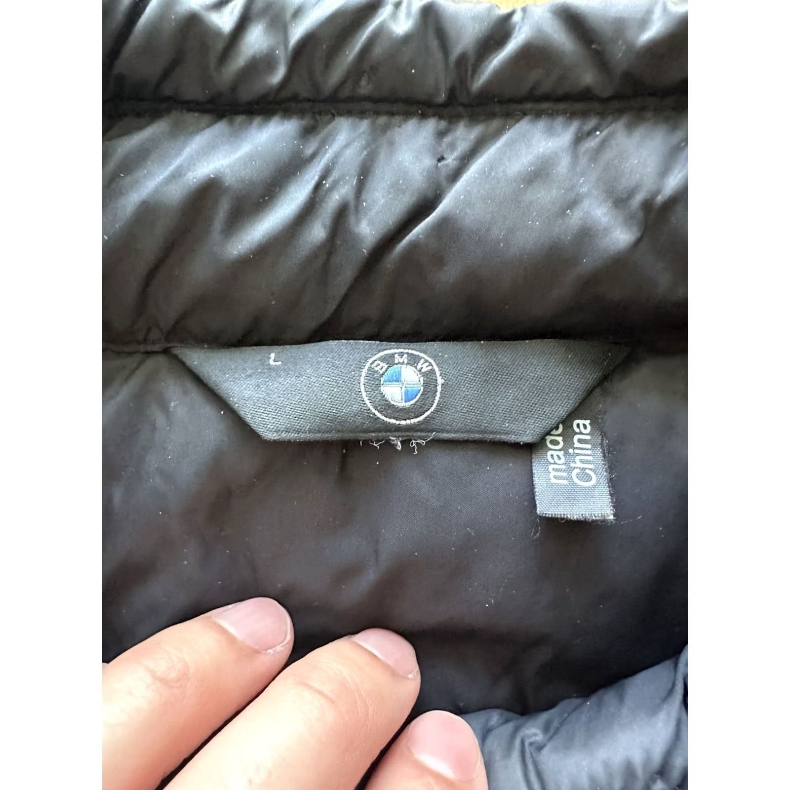 BMW BMW Motorsport Jacket Mens Size Large Down Puffer Nylon Softshell Black Logo Racing Vintage No Size US L / EU 52-54 / 3 - 6 Thumbnail