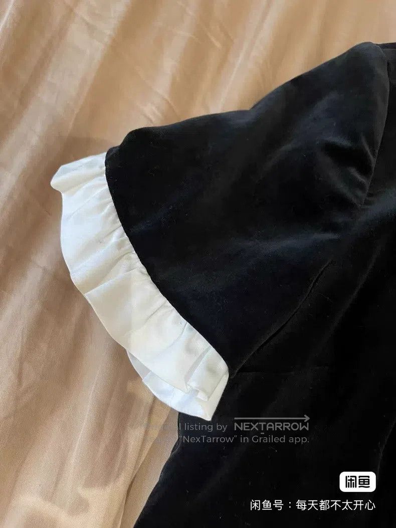 Comme des Garcons Comme Des Garcons Velvet lace dress Size XS / US 0-2 / IT 36-38 - 4 Thumbnail