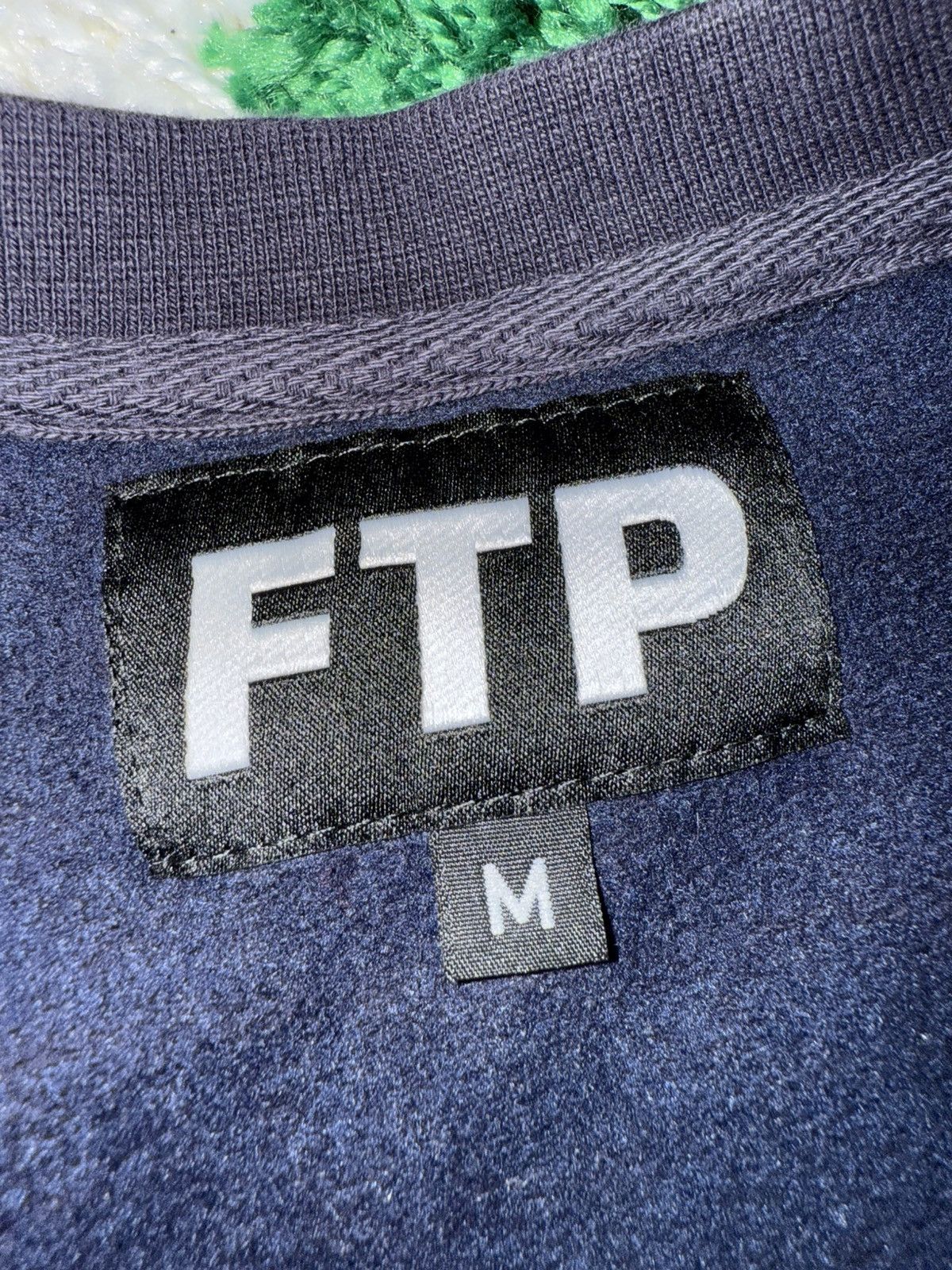 Fuck The Population FTP Squish Crewneck Sweatshirt Navy Medium Size US M / EU 48-50 / 2 - 5 Thumbnail