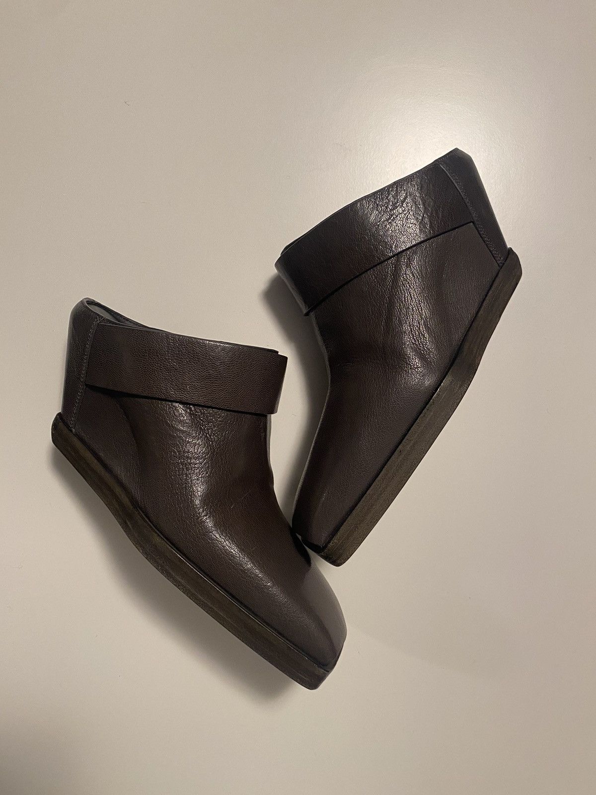 Rick Owens Rick Owens Leather Mules Size US 6 / IT 36 - 2 Thumbnail