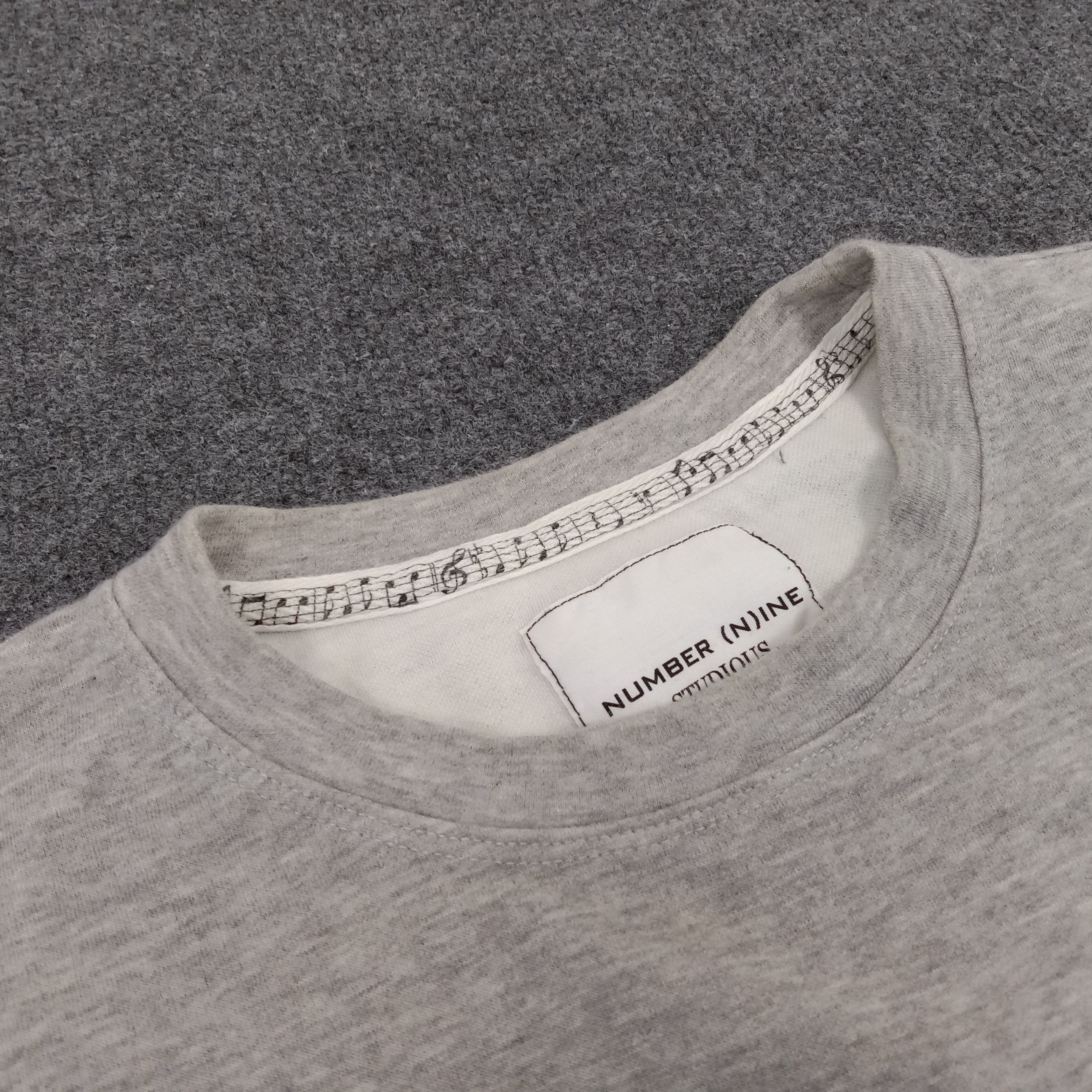 Japanese Brand Number (N)ine Japanese Brand Custom Art Tshirt Size US L / EU 52-54 / 3 - 4 Thumbnail