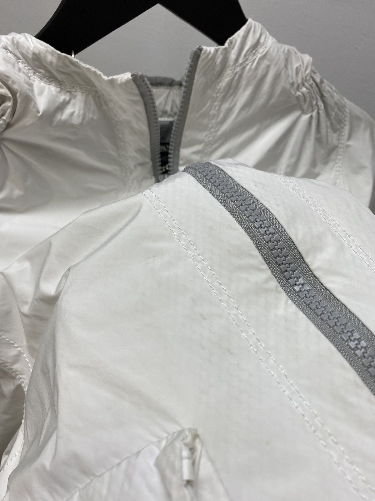 C.P. Company CP COMPANY Women Jacket Size 42 Poncho Style Rare White 42 Size M / US 6-8 / IT 42-44 - 16 Thumbnail