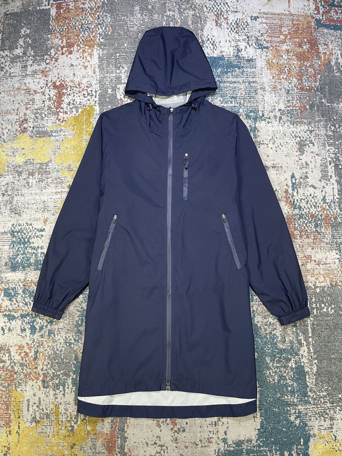Japanese Brand Fieldcore Blocktech Waterproof Rain Jacket Size L / US 10 / IT 46 - 1 Thumbnail
