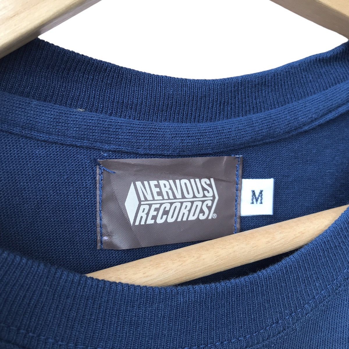 Band Tees Nervous Records NYC King Biscuit Jazz Band Tour Tee Size US M / EU 48-50 / 2 - 5 Thumbnail