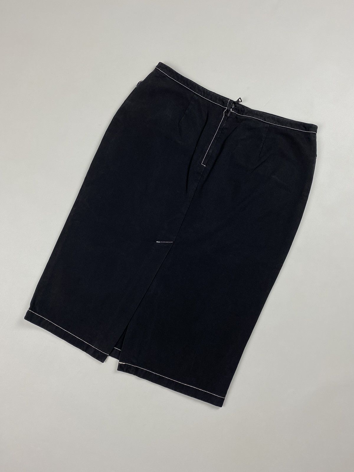 Prada Prada ladies cotton pencil skirt size 42 Size 28" / US 6 / IT 42 - 19 Thumbnail