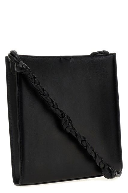 Jil Sander JIL SANDER Tangle Medium Black Leather Shoulder Bag New Size ONE SIZE - 2 Thumbnail