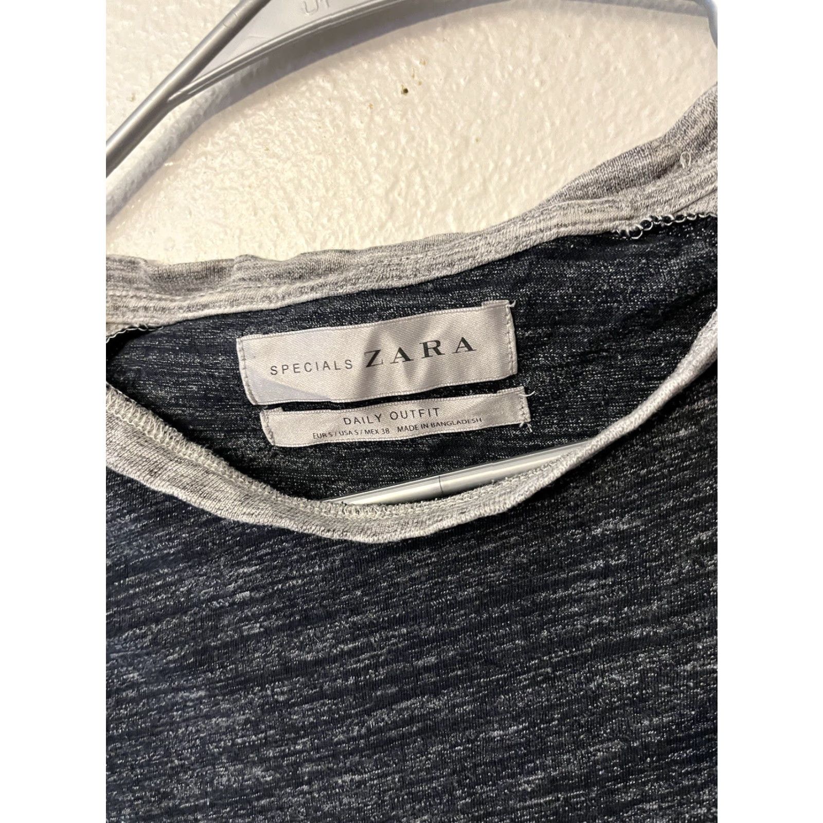 Zara Zara Specials Daily Outfit Shirt Men S Multicolor Long Sleeve Black Gray Shirt Size US S / EU 44-46 / 1 - 2 Thumbnail