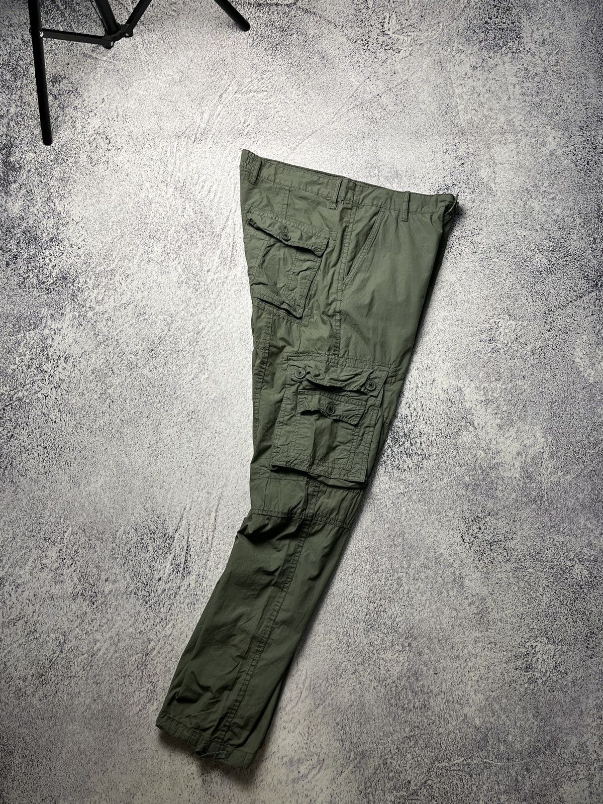 Japanese Brand RARE GOA Hemp Cargo Parachute Zipper Pants | Grailed