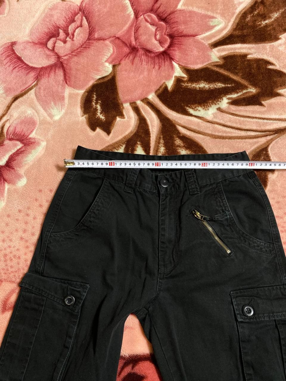 Other Vintage Double Knee Pilot Baggy Bondage Cargo Pants Size US 28 / EU 44 - 4 Thumbnail