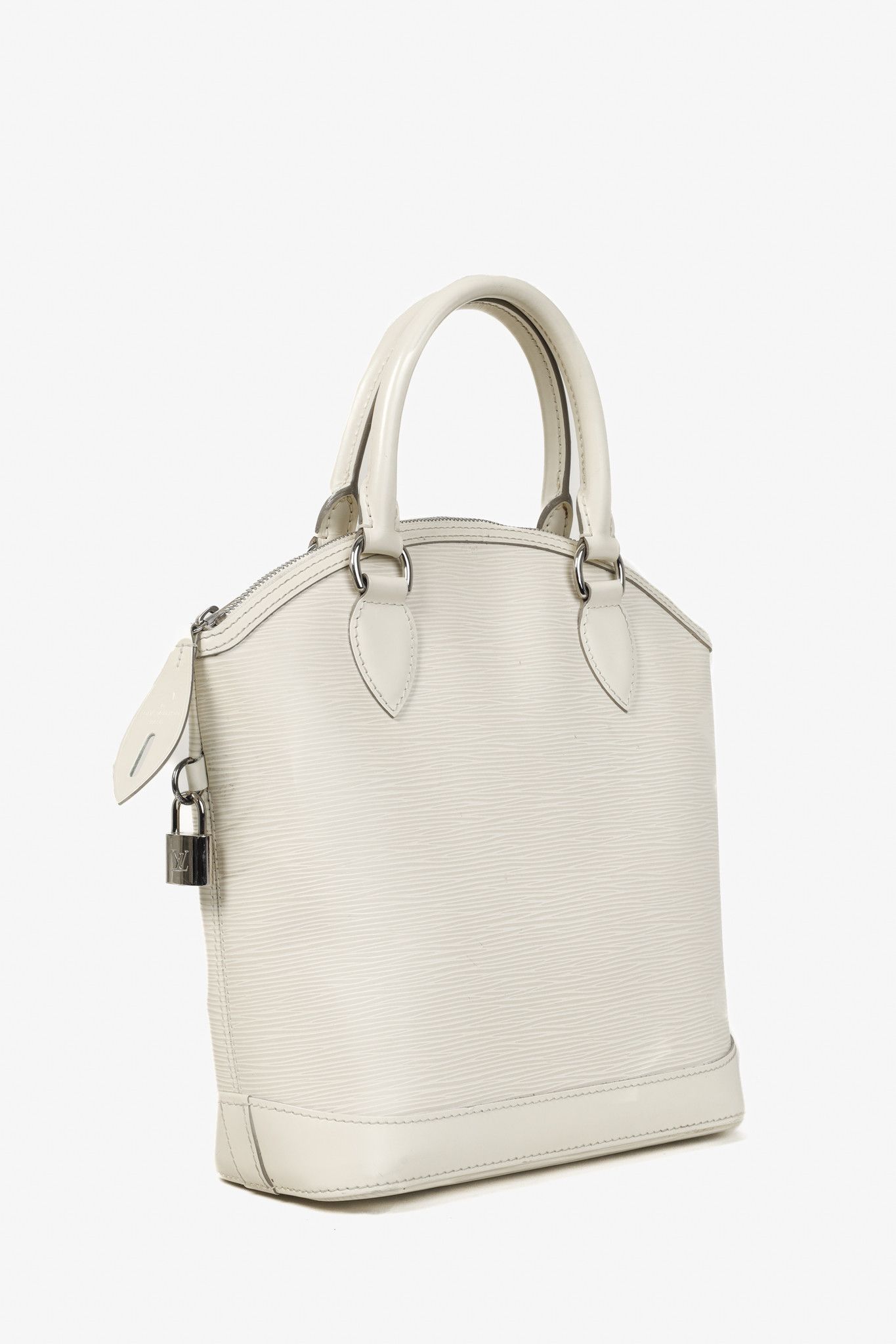 Louis Vuitton Louis Vuitton Vintage White Epi Lockit Bag Size ONE SIZE - 2 Thumbnail