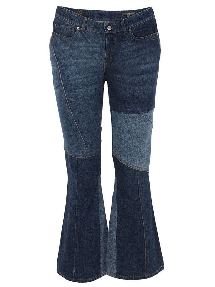 Alexander McQueen Alexander McQueen Denim Flare Pants Size 38" / US 16 / IT 52 - 1 Thumbnail