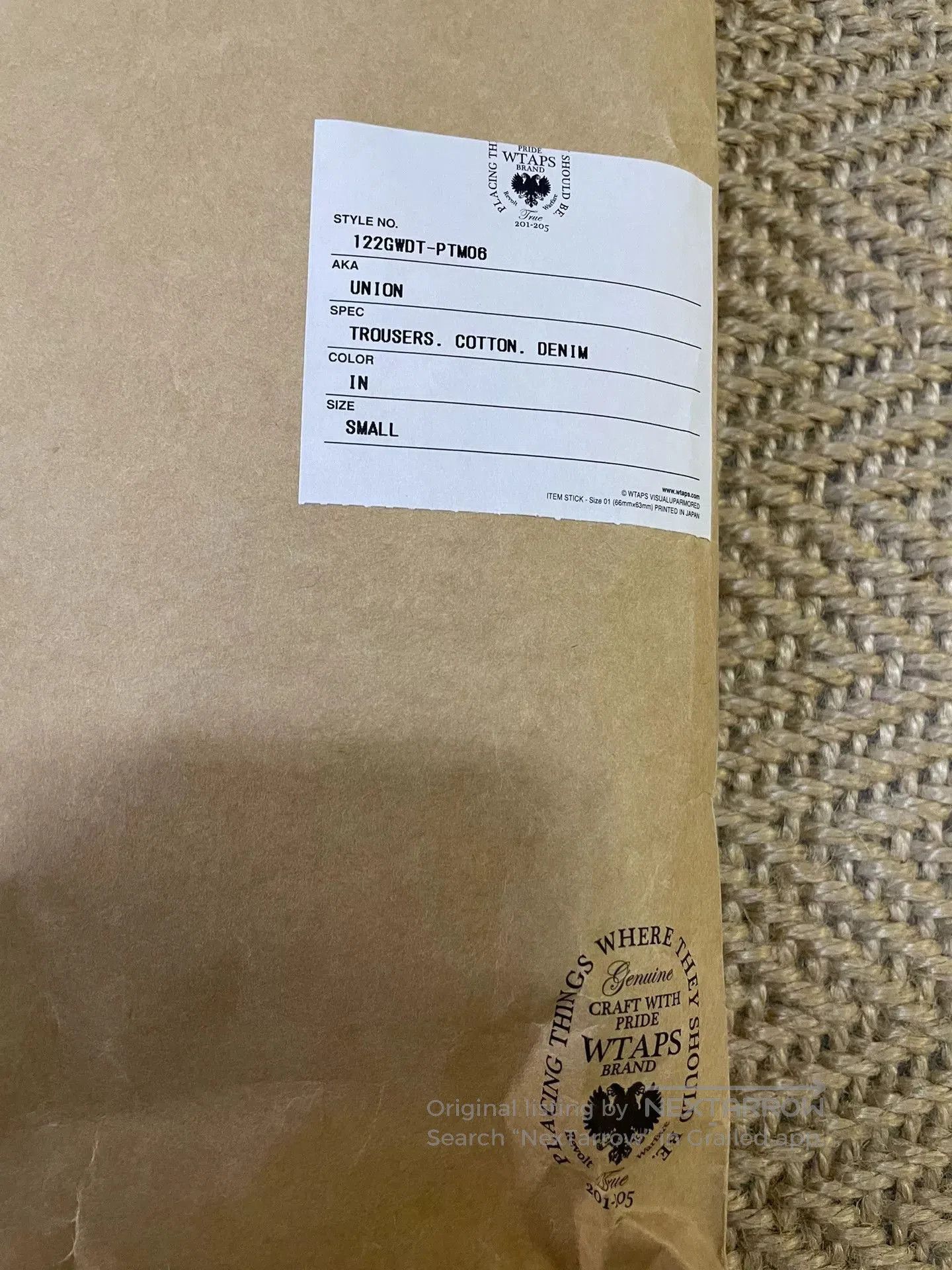 Wtaps WTAPS UNION DENIM Workwear Jeans. Size US 40 / EU 56 - 9 Thumbnail