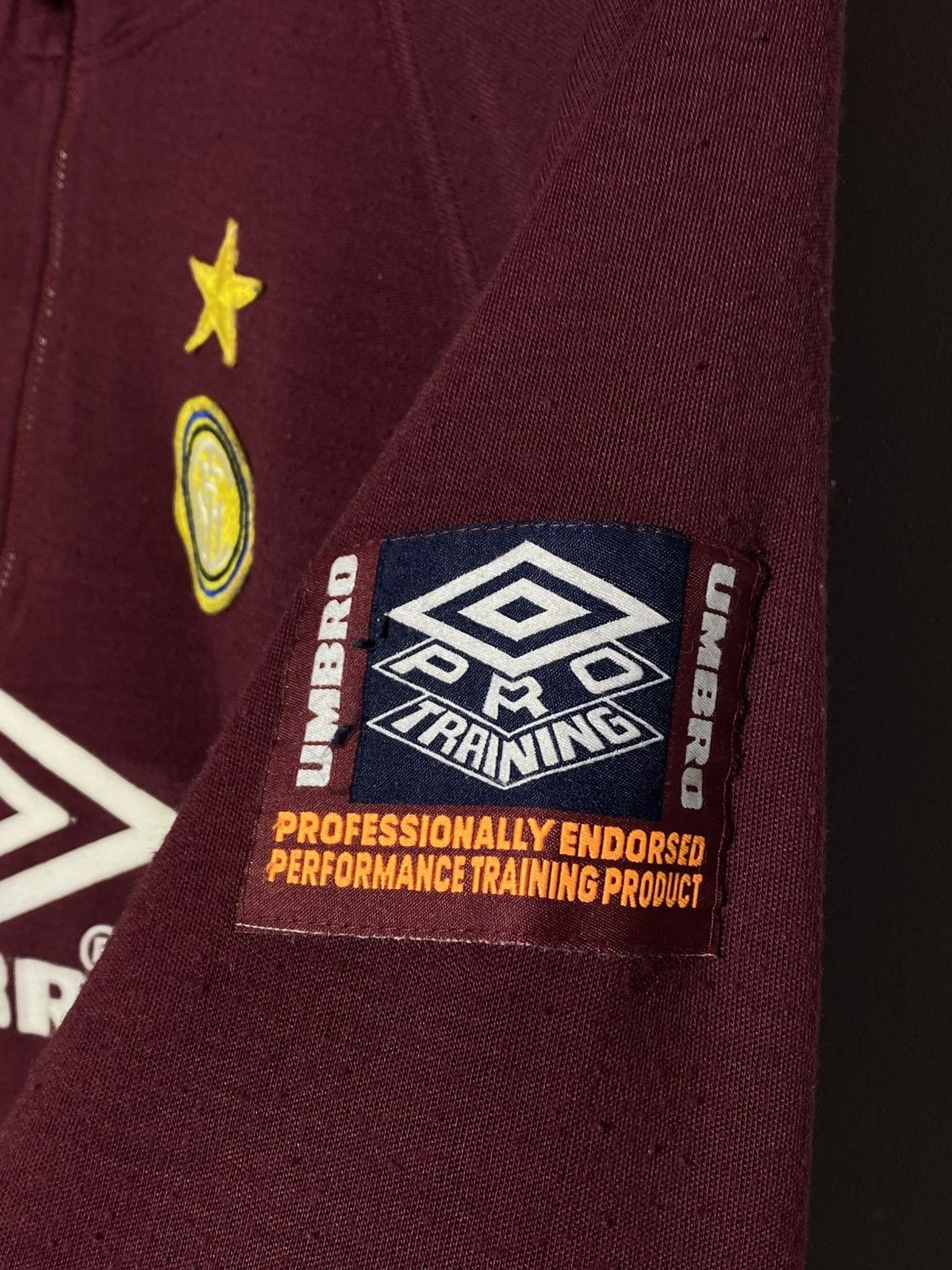 Umbro Vintage Inter Milan Umbro 1996/97 1/4 Zip Training Drill Top Size US L / EU 52-54 / 3 - 17 Thumbnail