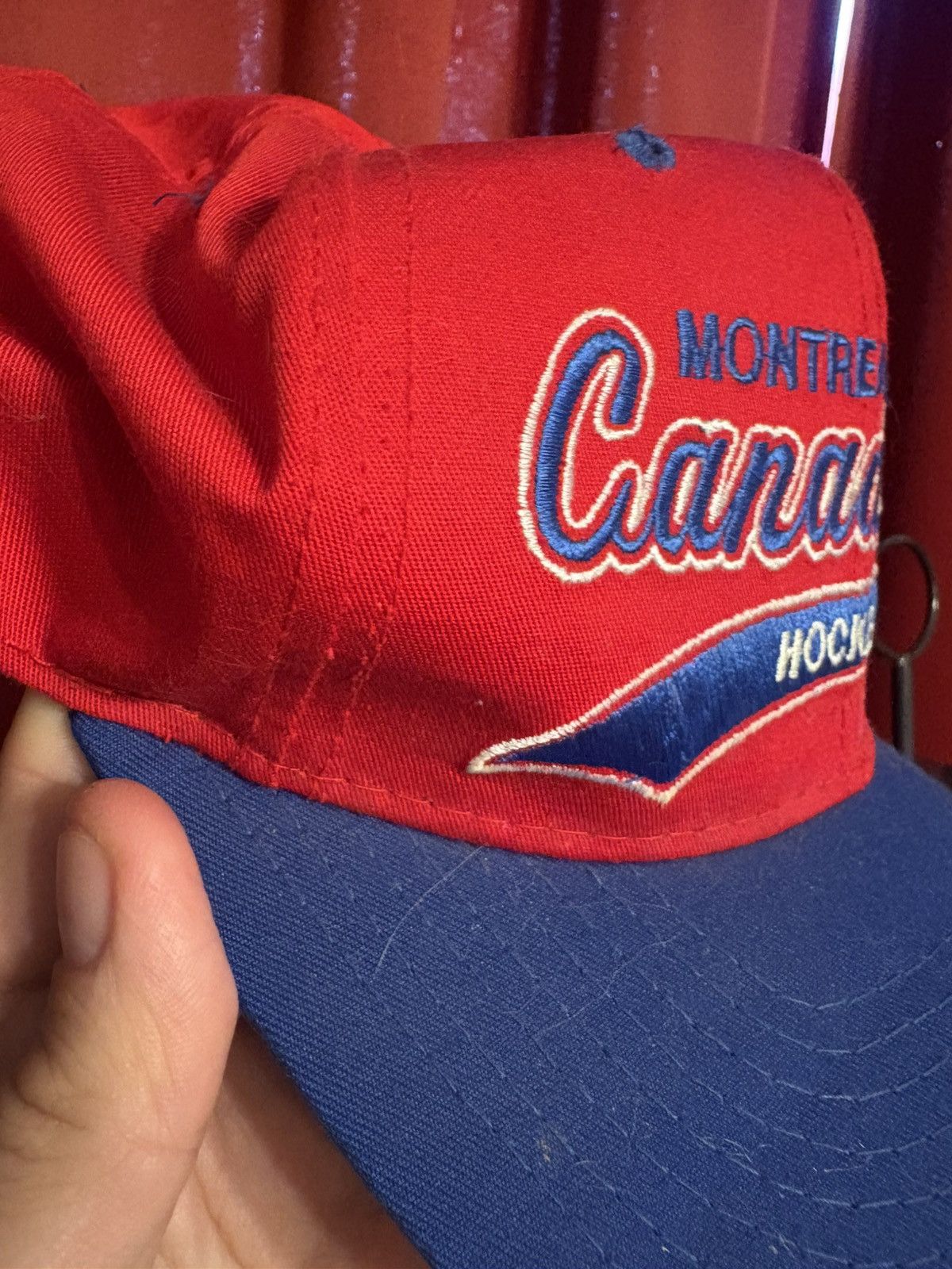 Starter Vintage Montreal Canadiens Hat 90’s Starter Tailsweep Size ONE SIZE - 3 Thumbnail