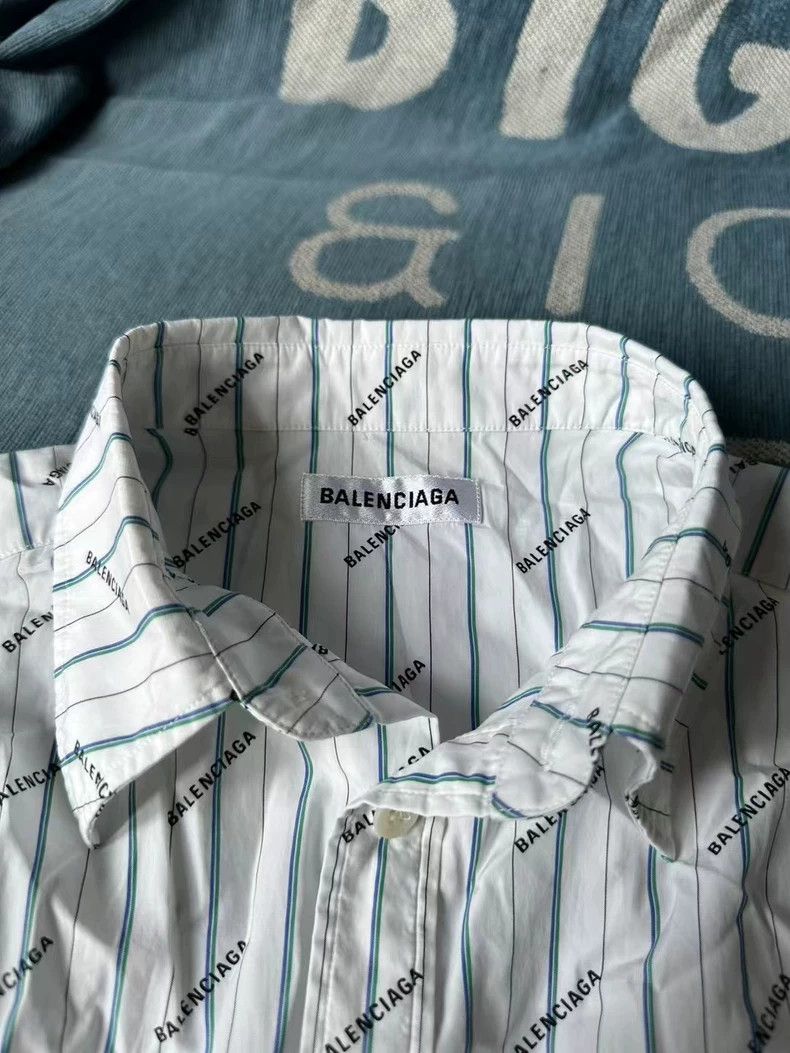 Balenciaga Balenciaga size 36 Striped Barrage Shirt Size US S / EU 44-46 / 1 - 3 Thumbnail