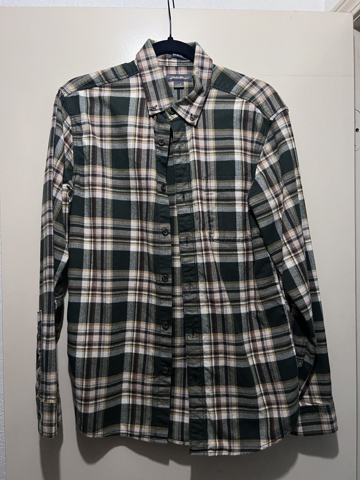 Eddie Bauer × Vintage Eddie Bauer Flannel Size US S / EU 44-46 / 1 - 1 Thumbnail
