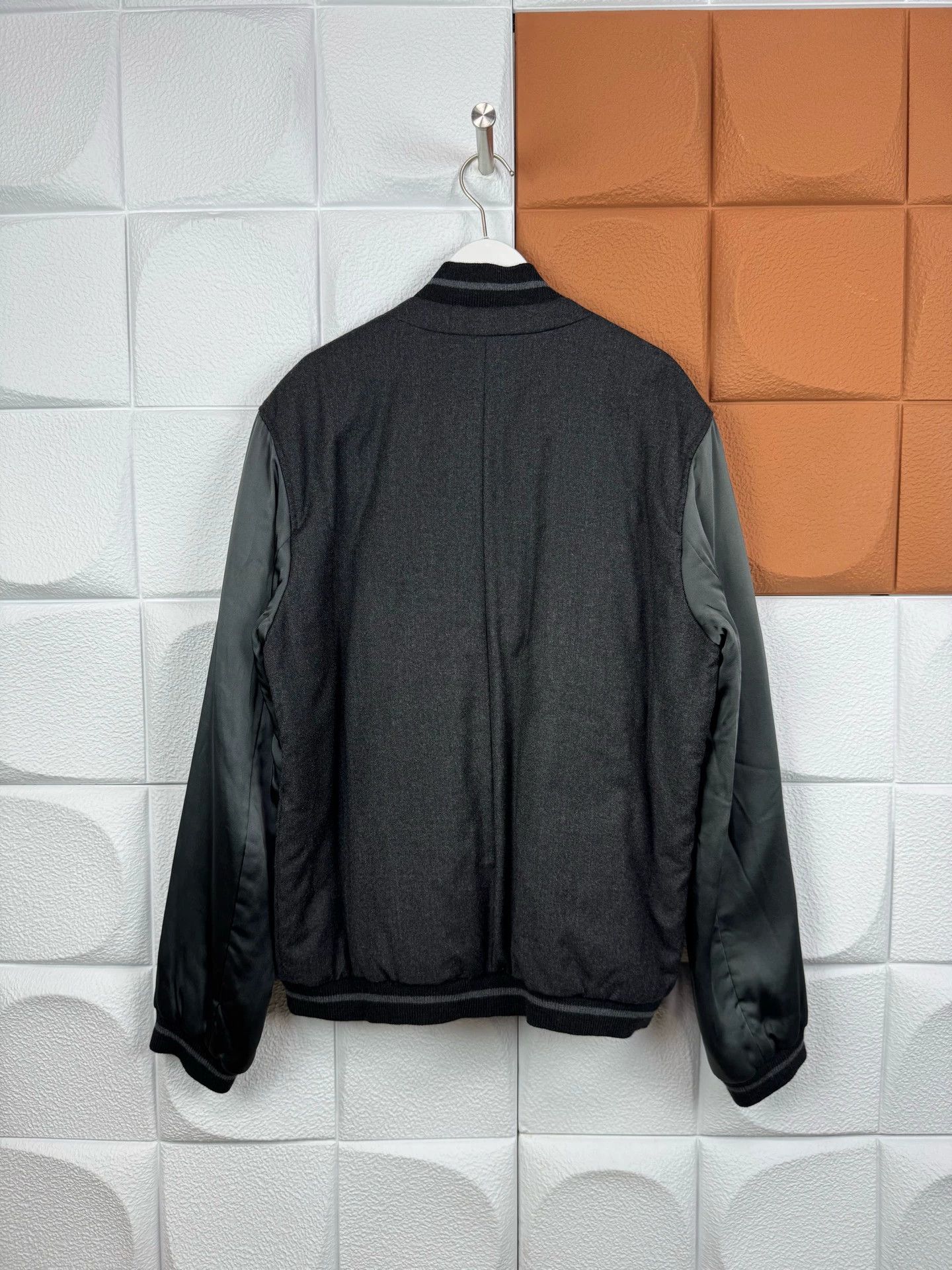 Lanvin Lanvin color blocked corduroy cashmere zipper jacket Size US L / EU 52-54 / 3 - 2 Thumbnail