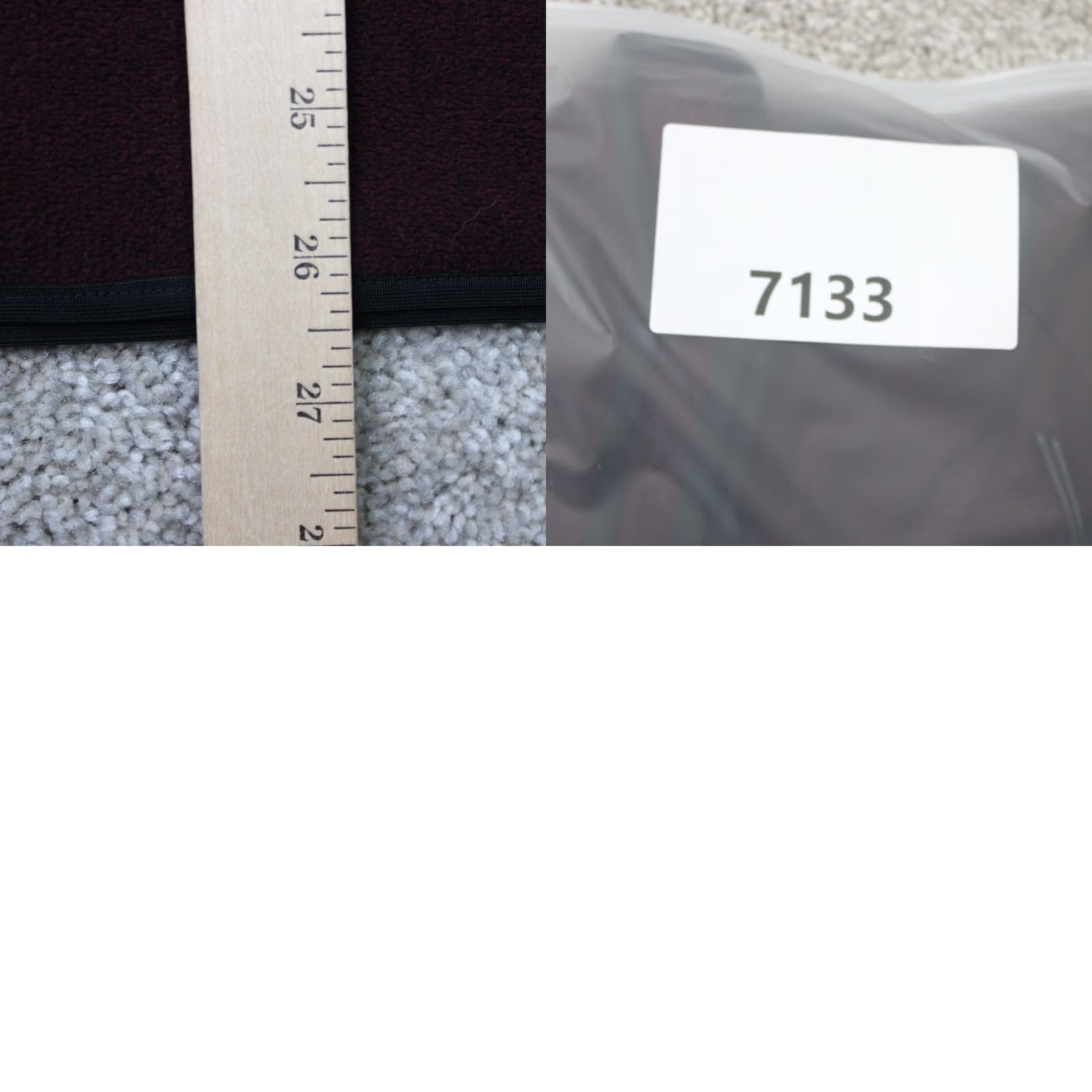 Vintage Hill City Vest Mens Medium Burgundy Fleece Zip Pockets Casual T Snap Pullover Size US M / EU 48-50 / 2 - 9 Thumbnail
