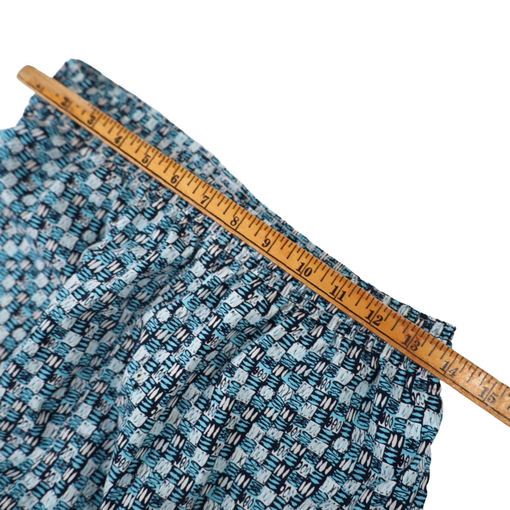 Adidas VINTAGE Adidas Allover Print Muscle Pants Mens Jogger Blue 28"x30" Small Regular Size XS? Size US 29 - 7 Thumbnail