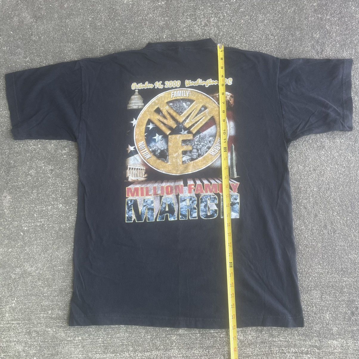 Rap Tees × Vintage VTG Million Family March Washington, DC Graphic T-Shirt XL Size US XL / EU 56 / 4 - 9 Thumbnail