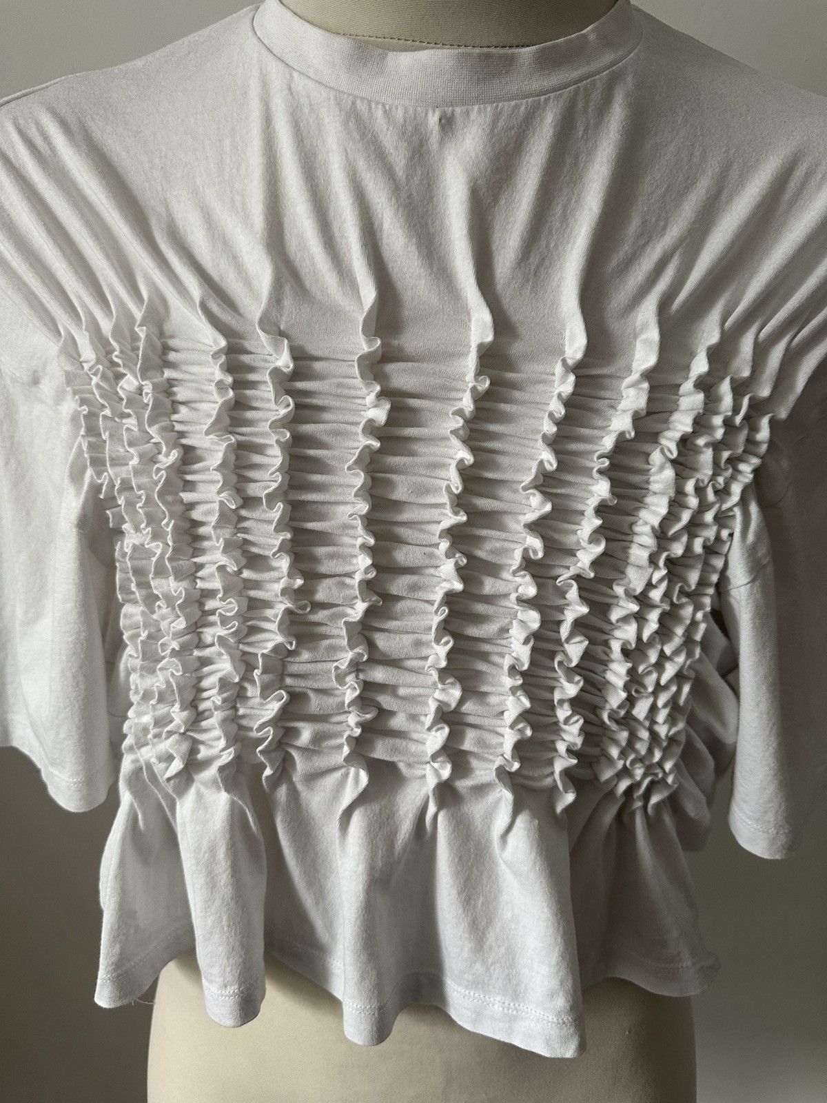 Other Ballet core tee y2k 🎀 ruffled smocked ruched t-shirt pleated Size S / US 4 / IT 40 - 18 Thumbnail
