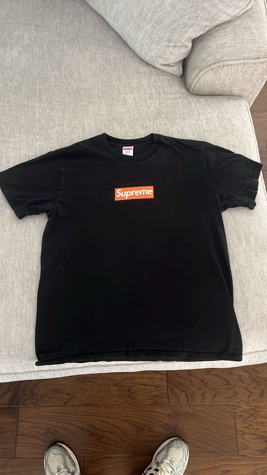 Supreme 黒 box logo Lサイズ San Francisco Supreme San Francisco Box Logo Tee Black Size Medium